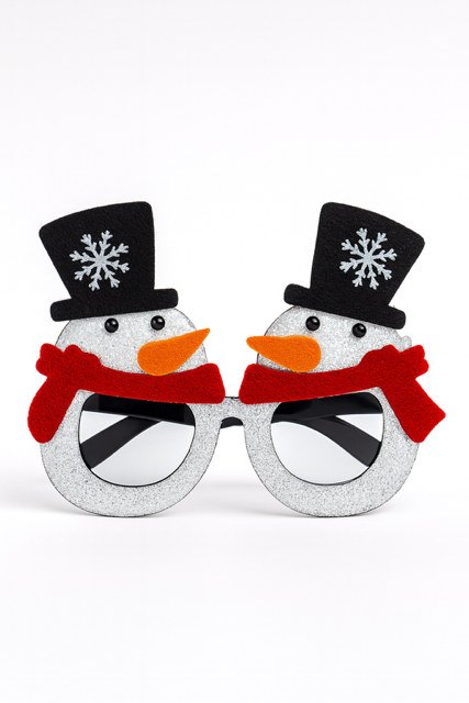 Christmas Party Glasses – Snowman Design