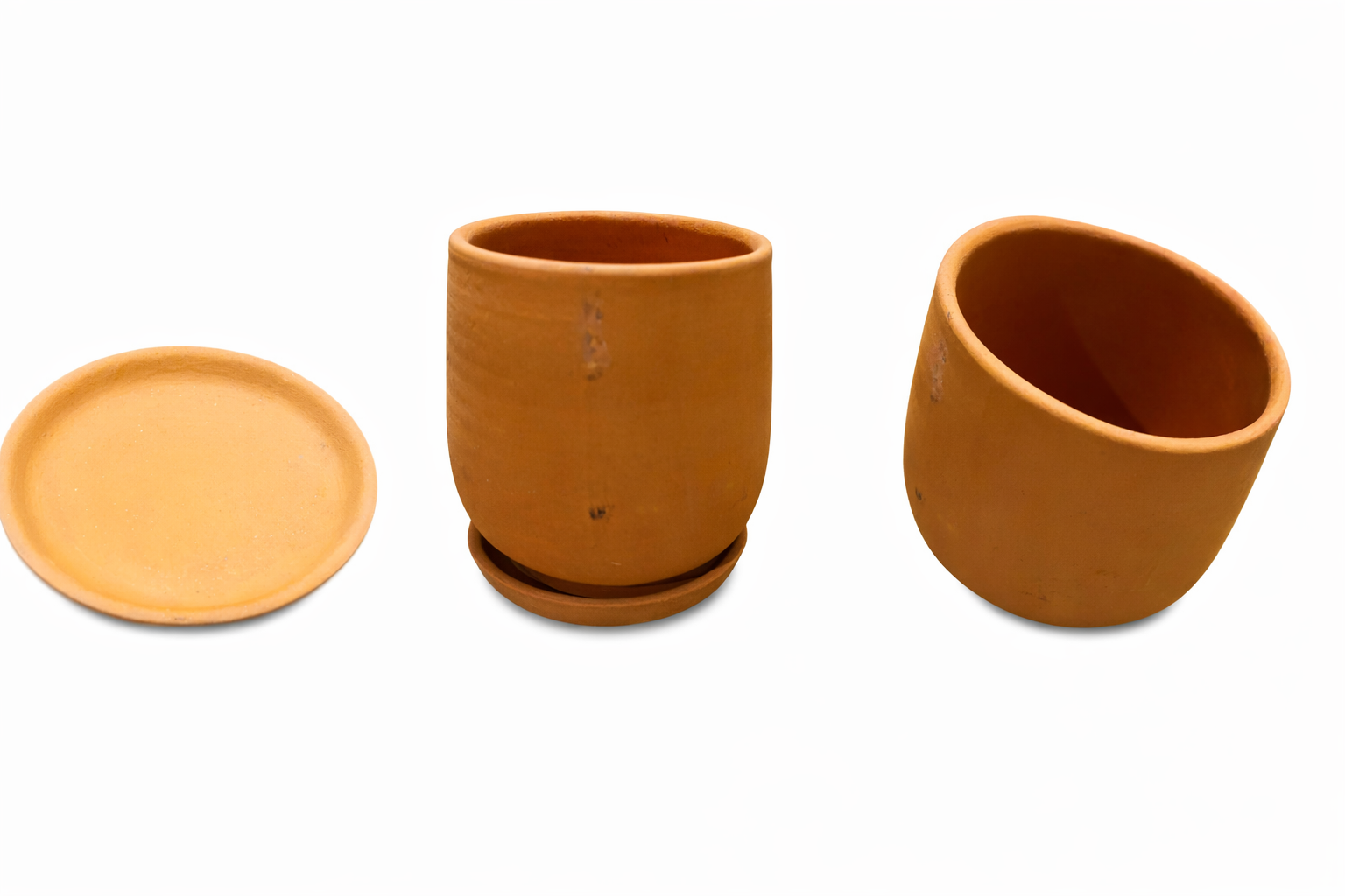 Natural Handmade Terracotta Pot – Indoor & Outdoor U