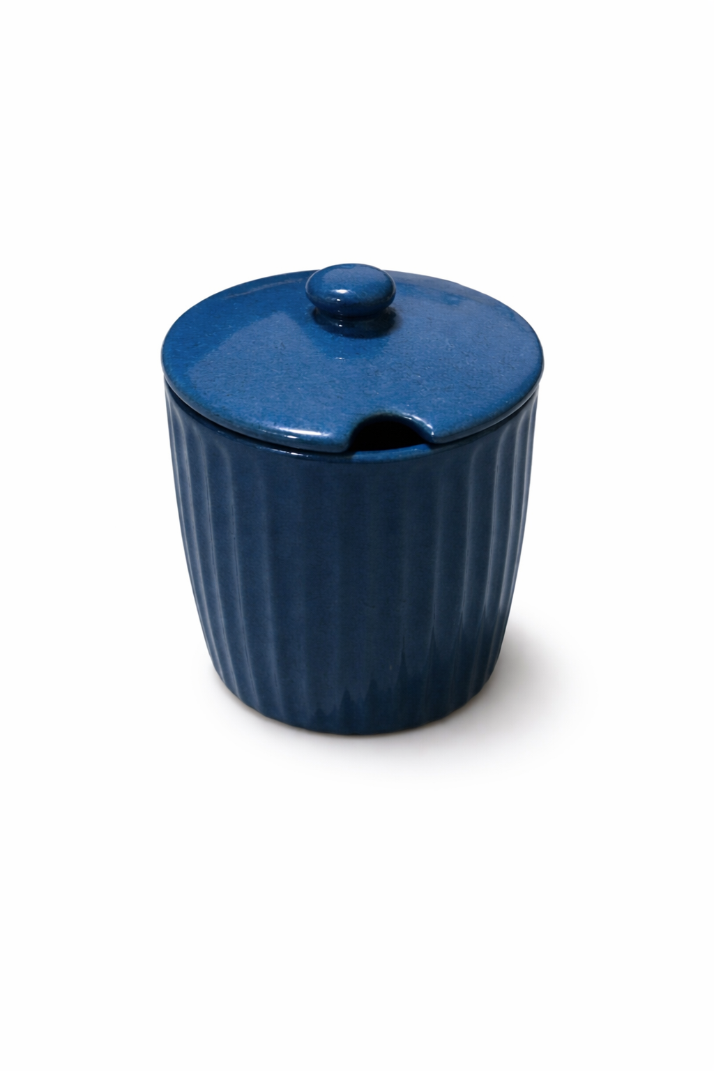 Clay Sugar Jar with Lid