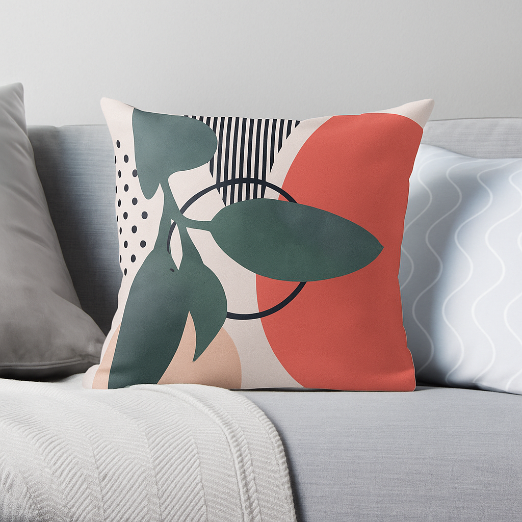 Abstract Modern Art Pillow Collection