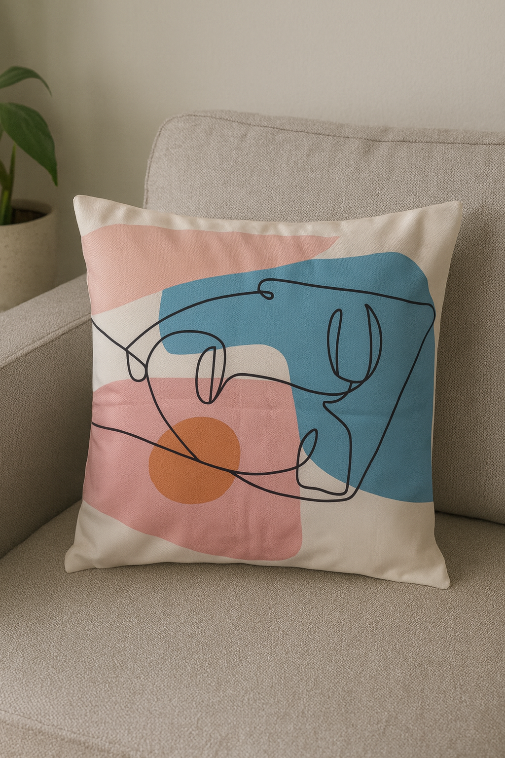 Abstract Modern Art Pillow Collection