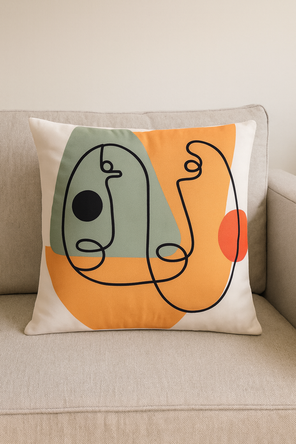 Abstract Modern Art Pillow Collection